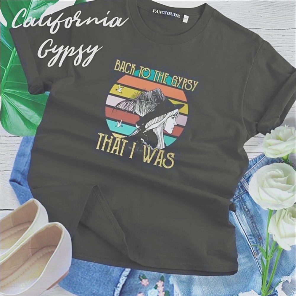Fleetwood Mac Stevie Nicks Back to the gypsy Tee - Picture 2 of 4